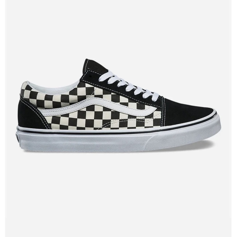 Vans Black and White Checkered Sneakers